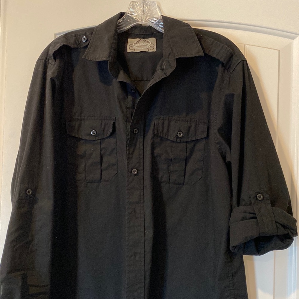 Bruno Mens Long Sleeve Shirt